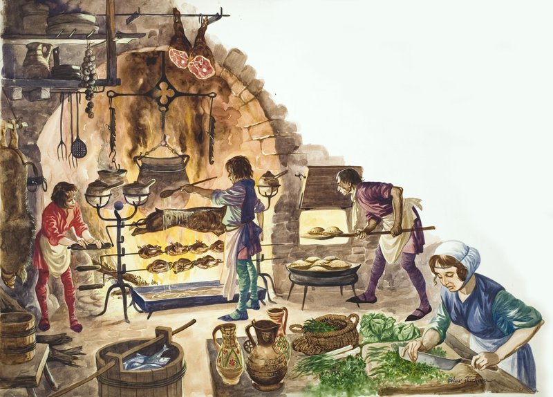 A cozinha de um senhor rico de Peter Jackson