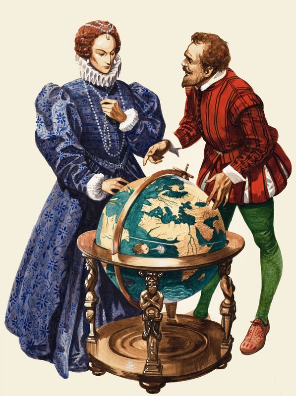 A Maravilhosa História da Grã-Bretanha: Drake Sails Around the World de Peter Jackson