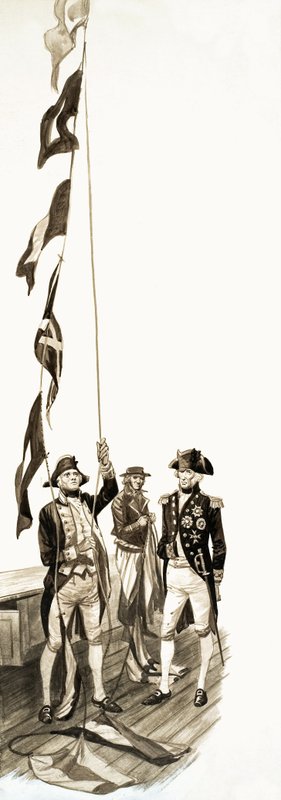 A maravilhosa história da Grã-Bretanha: a batalha de Trafalgar de Peter Jackson