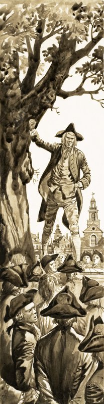 A maravilhosa história da Grã-Bretanha: o Boston Tea Party de Peter Jackson