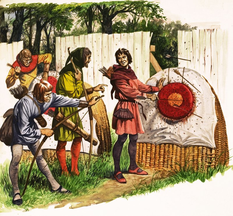 A maravilhosa história da Grã-Bretanha: os arqueiros da Grã-Bretanha de Peter Jackson