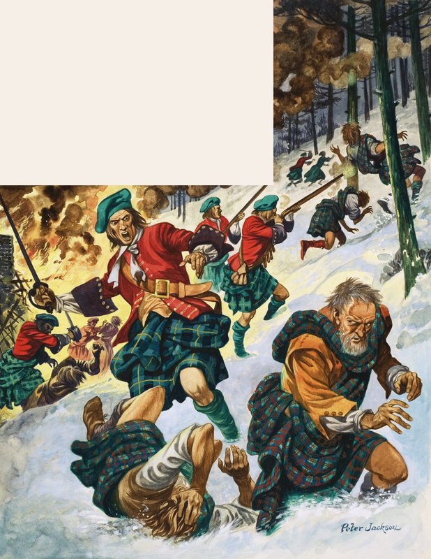 A maravilhosa história da Grã-Bretanha: o massacre de Glencoe de Peter Jackson