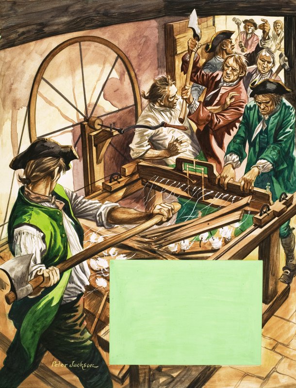 A maravilhosa história da Grã-Bretanha: as novas máquinas de fiação de Peter Jackson