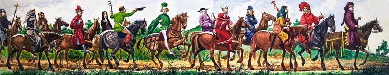 A Maravilhosa História da Inglaterra: O Poeta Chaucer e os Peregrinos de Peter Jackson