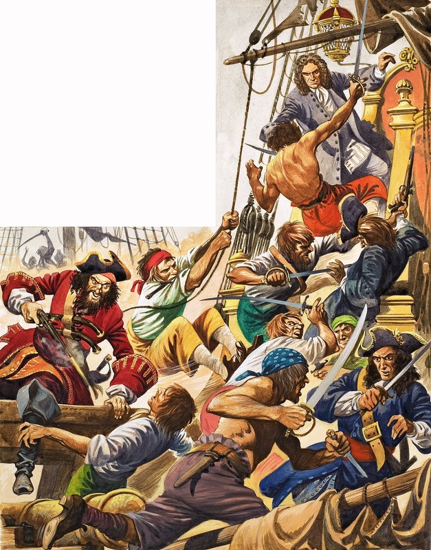 A maravilhosa história da Grã-Bretanha: quando os piratas navegavam pelos mares de Peter Jackson