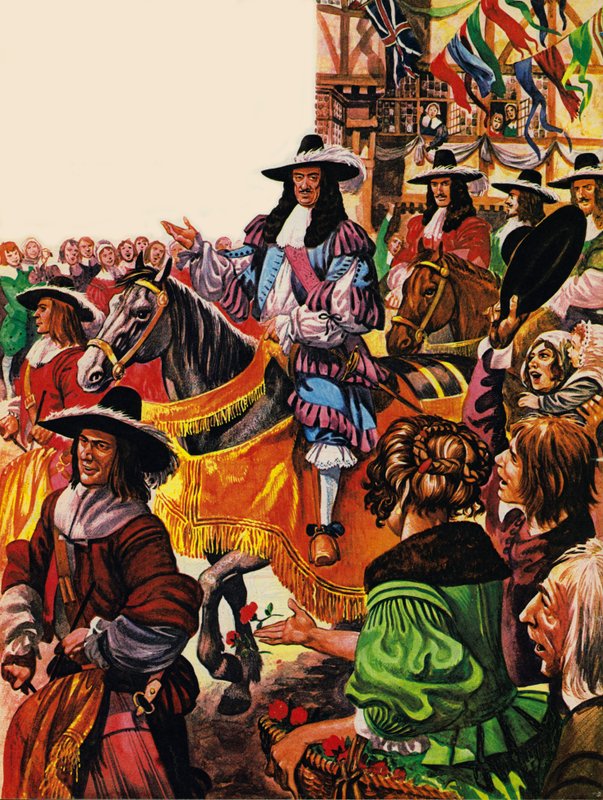 A restauração do rei Charles II de Peter Jackson