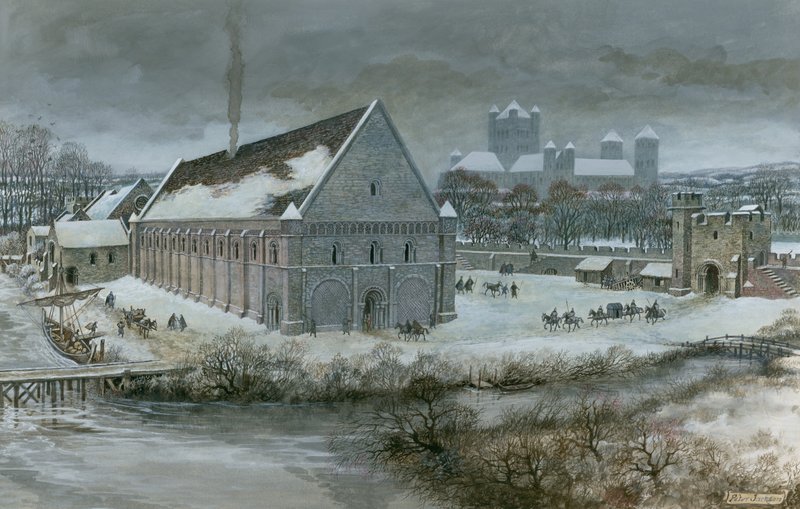 Westminster Hall na neve de Peter Jackson