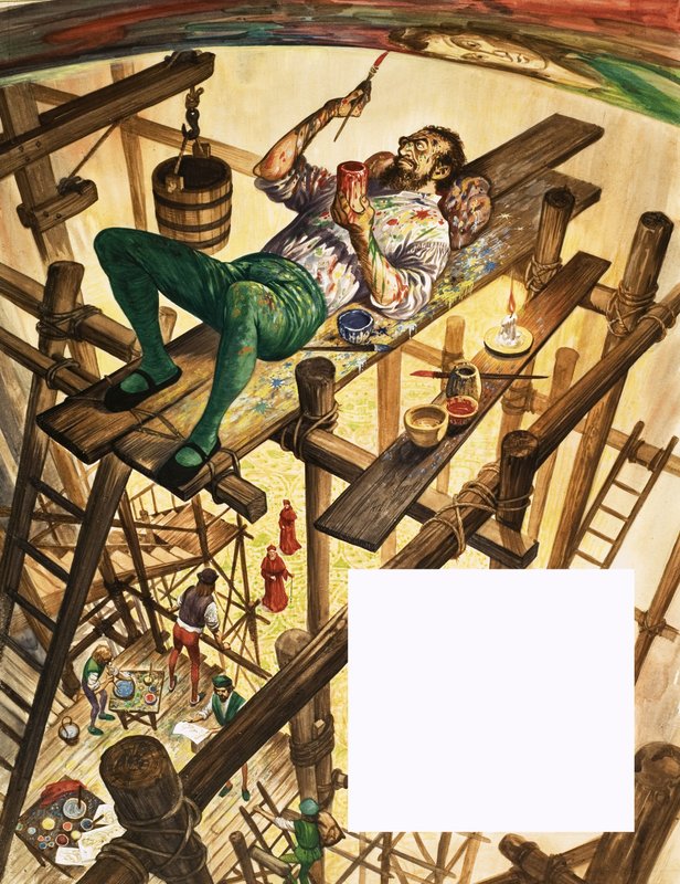 Quando eles eram jovens: Michelangelo de Peter Jackson