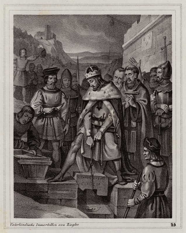 Fundação da Abadia de Lilienfeld de Peter Johann Nepomuk Geiger