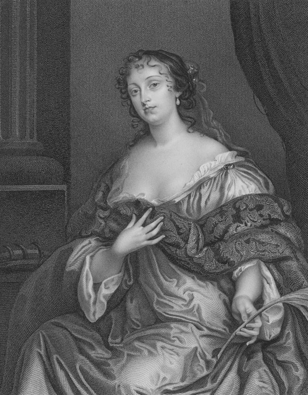 O belle hamilton de Peter Lely