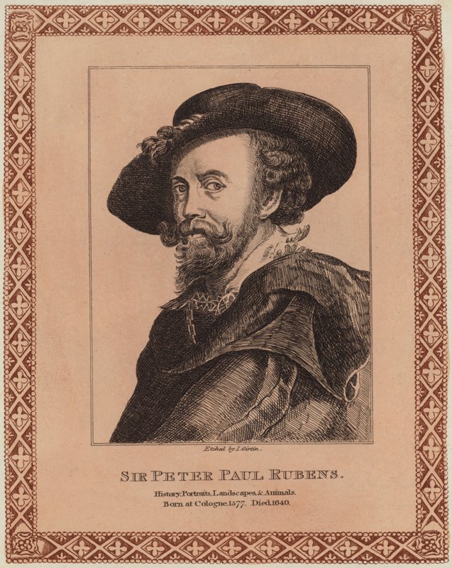 Retrato de Peter Paul Rubens de Peter Paul Rubens