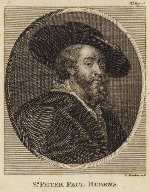 Retrato de Peter Paul Rubens de Peter Paul Rubens