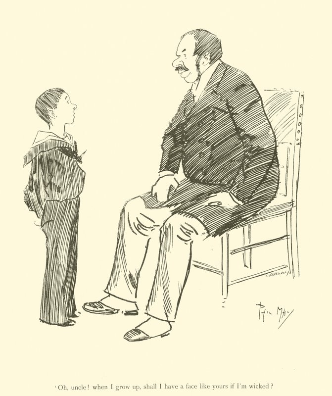 Cartum de Phil May, dos anos 1890 (litho) de Phil May