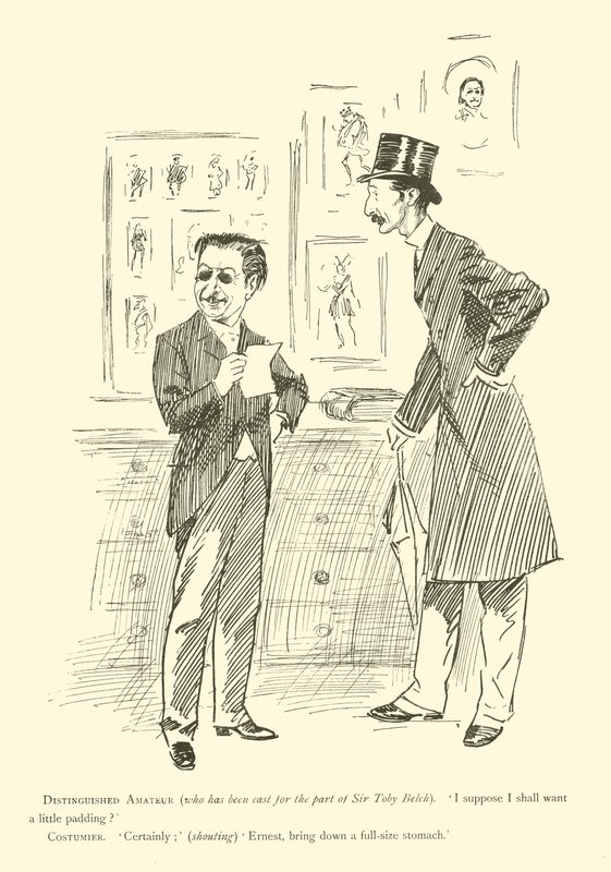 Cartum de Phil May, dos anos 1890 (litho) de Phil May