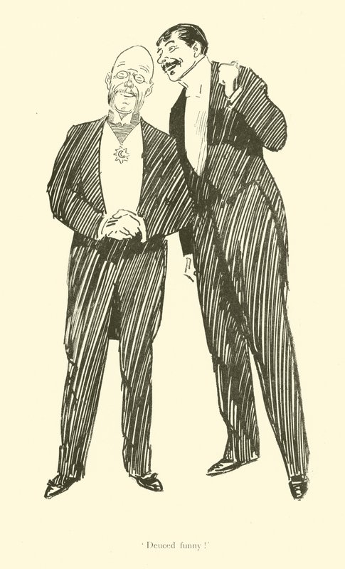 Cartum de Phil May, dos anos 1890 (litho) de Phil May