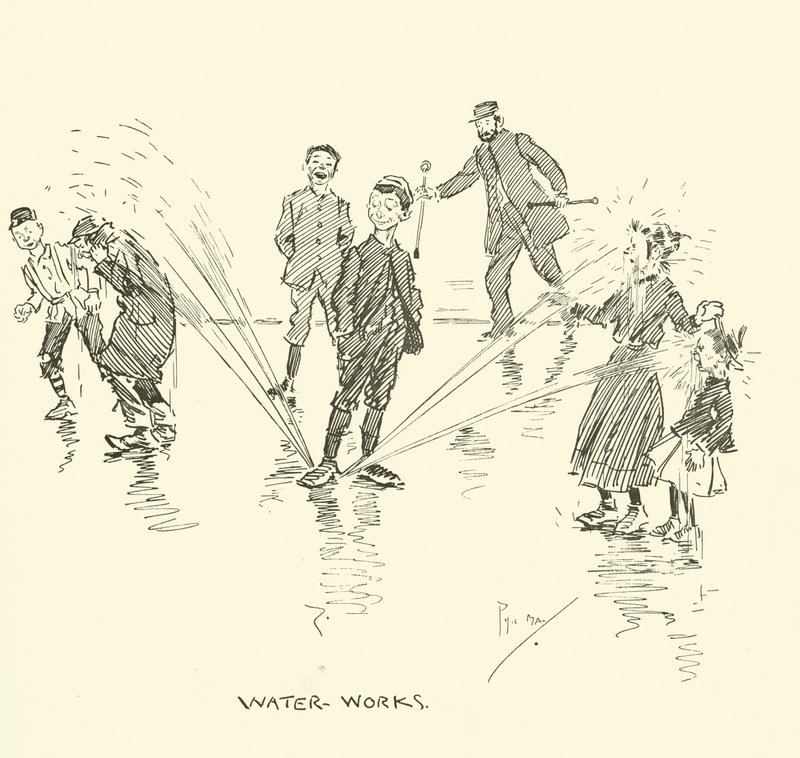 Ilustração para Phil Mays Gutter-Snipes de Phil May