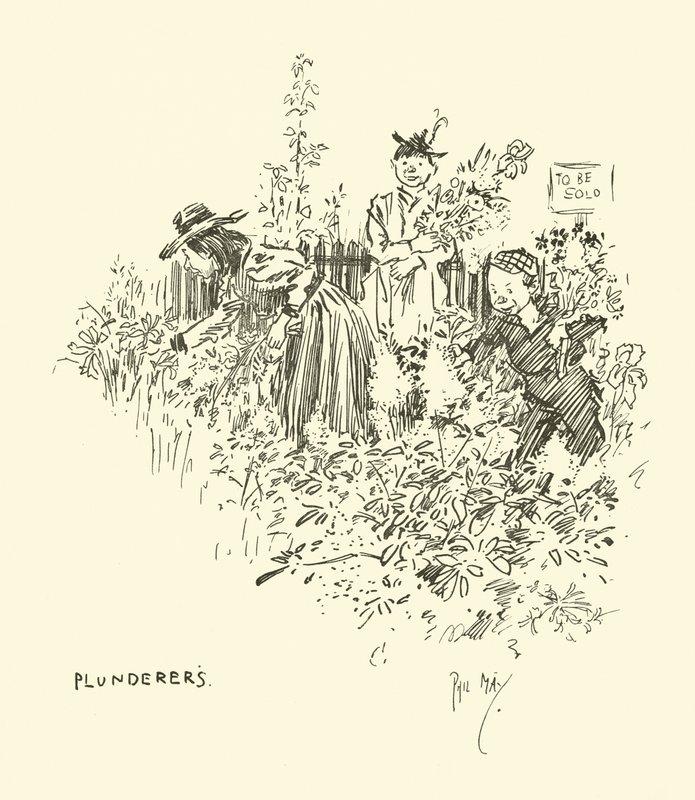 Ilustração para Phil Mays Gutter-Snipes de Phil May