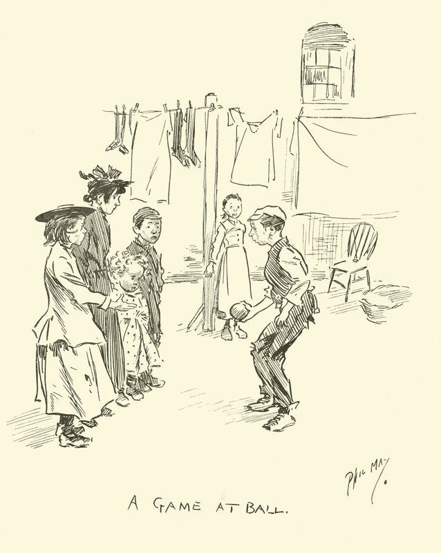 Ilustração para Phil Mays Gutter-Snipes de Phil May