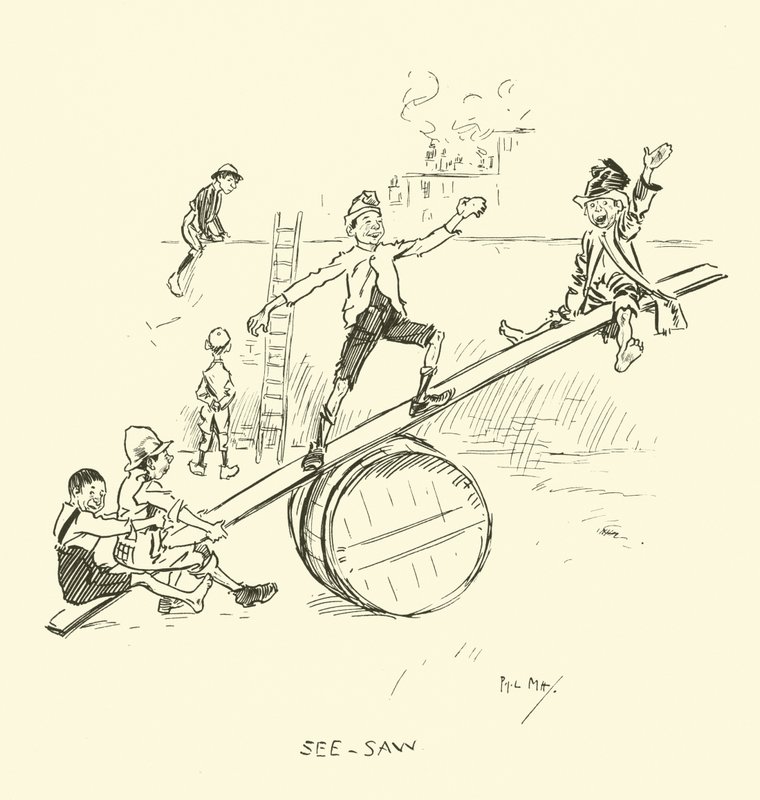 Ilustração para Phil Mays Gutter-Snipes de Phil May