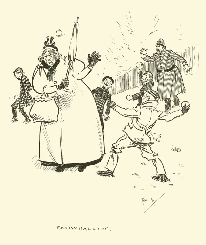 Ilustração para Phil Mays Gutter-Snipes de Phil May