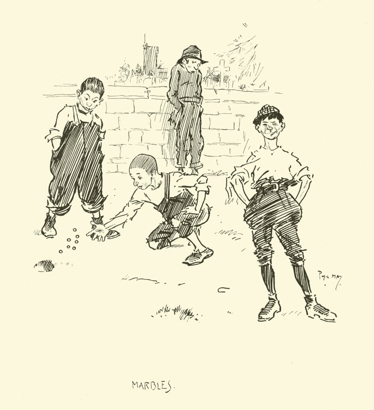 Ilustração para Phil Mays Gutter-Snipes de Phil May