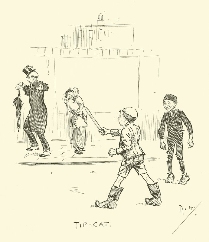 Ilustração para Phil Mays Gutter-Snipes de Phil May