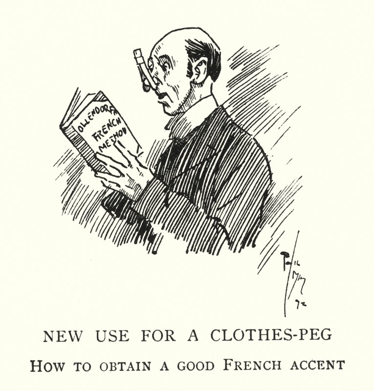 Novo uso para uma roupa-peg (litho) de Phil May