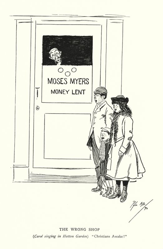 A loja errada (litho) de Phil May