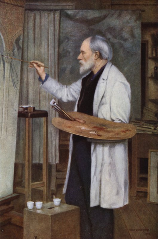 Sir Edward Burne-Jones, do retrato de seu filho, Sir Philip Burne-Jones de Philip Burne Jones