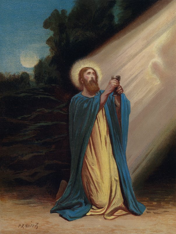 Cristo no jardim, Getsêmani de Philip Richard Morris