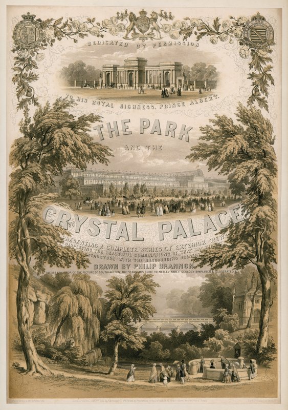 O Parque e o Palácio de Cristal de Philip Brannon