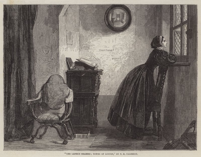 Câmara de Ladye, Torre de Londres de Philip Hermogenes Calderon