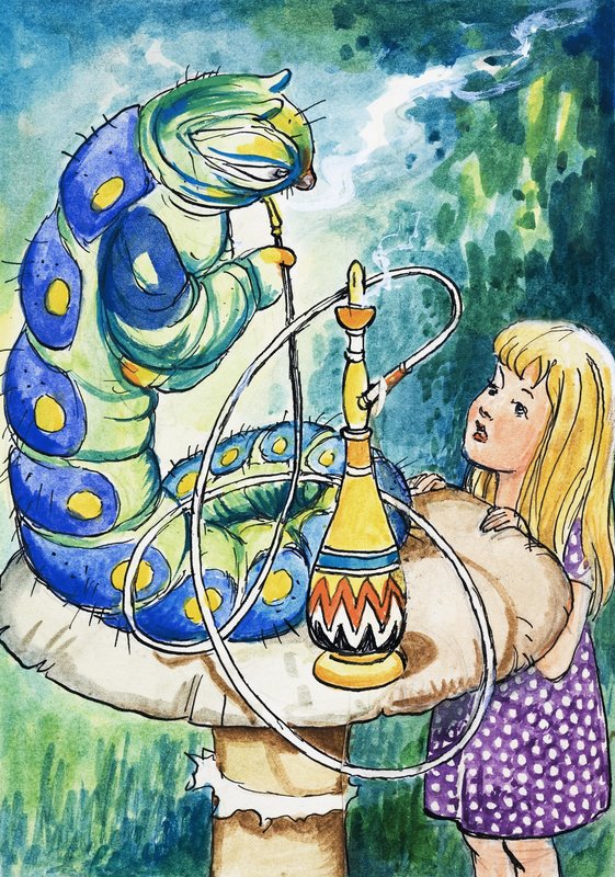 Alice no País das Maravilhas de Philip Mendoza