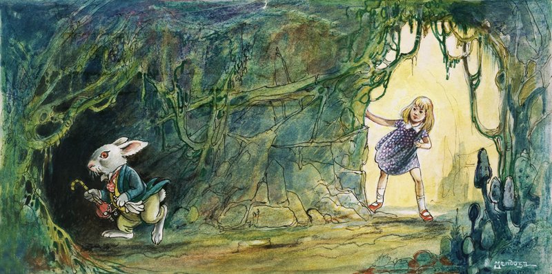 Alice no País das Maravilhas de Philip Mendoza