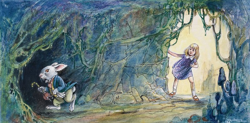 Alice no País das Maravilhas de Philip Mendoza