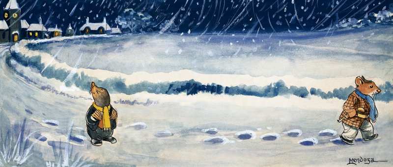 O Vento nos Salgueiros de Philip Mendoza
