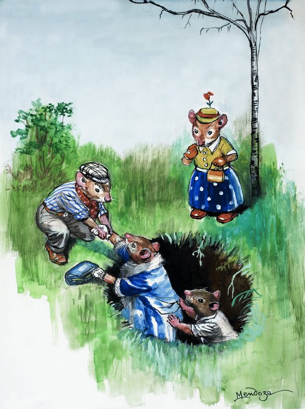 O rato da cidade e o rato do campo de Philip Mendoza