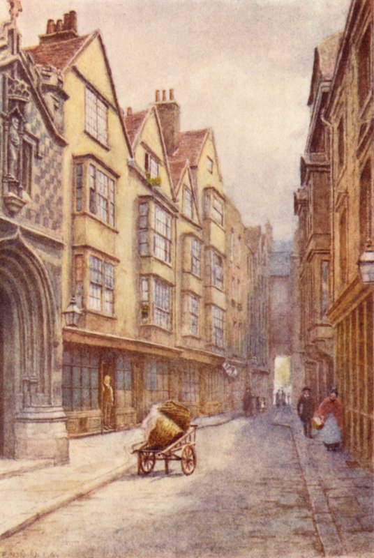 Feira de Pano, West Smithfield, olhando para o oeste, 1904 de Philip Norman