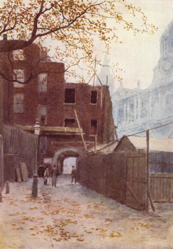 Deans Court, St Pauls Churchyard, 1894 de Philip Norman