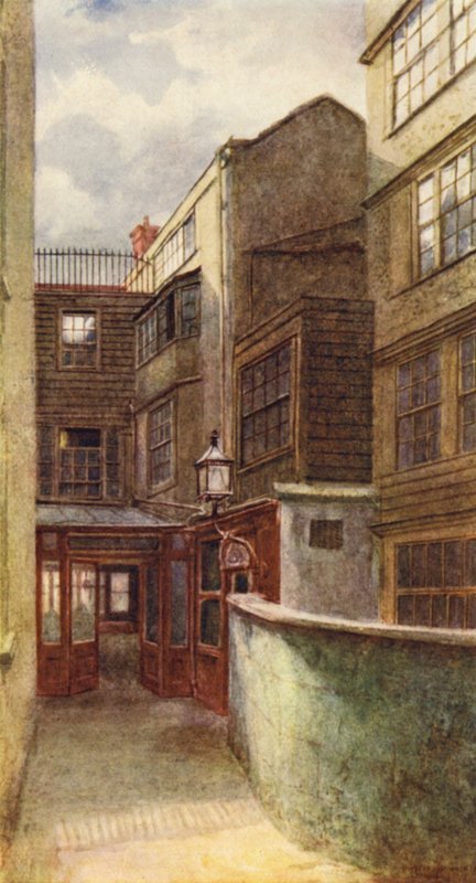 Pau Café-casa, Fleet Street, 1899 de Philip Norman
