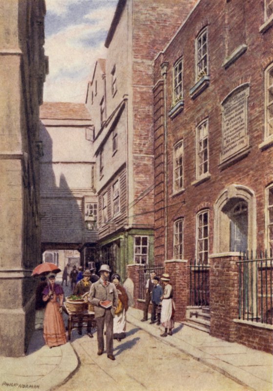 Entrada para Bishopsgate de Great St Helens, 1890 de Philip Norman