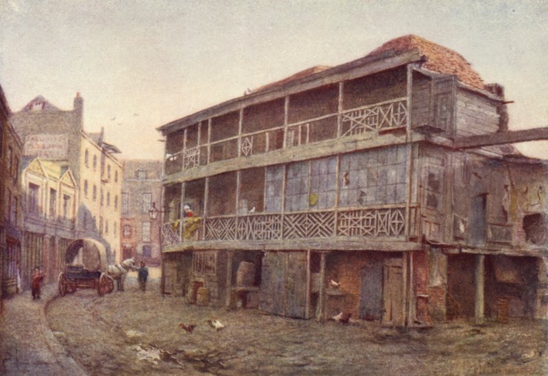 Última de Kings Head Inn, Southwark, 1884 de Philip Norman