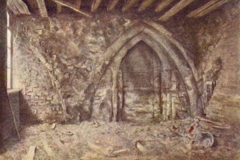 Arcos medievais, jarda de Ireland, Blackfriars, 1900 de Philip Norman