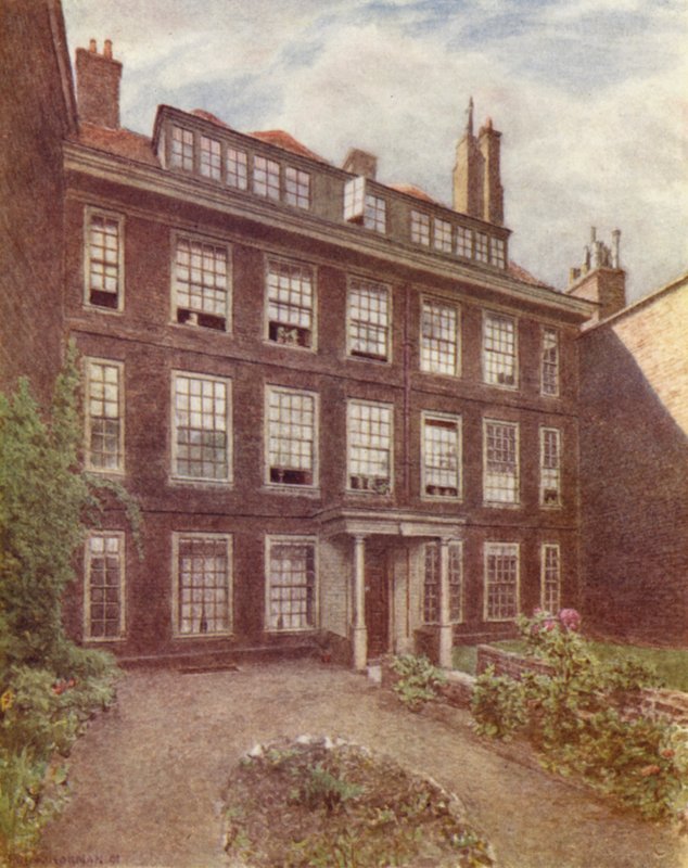 Não 10 Nevills Court, Fetter Lane, 1891 de Philip Norman