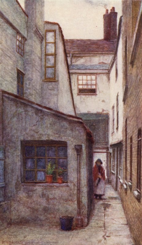 Passagem do lado norte de Holborn, 1897 de Philip Norman