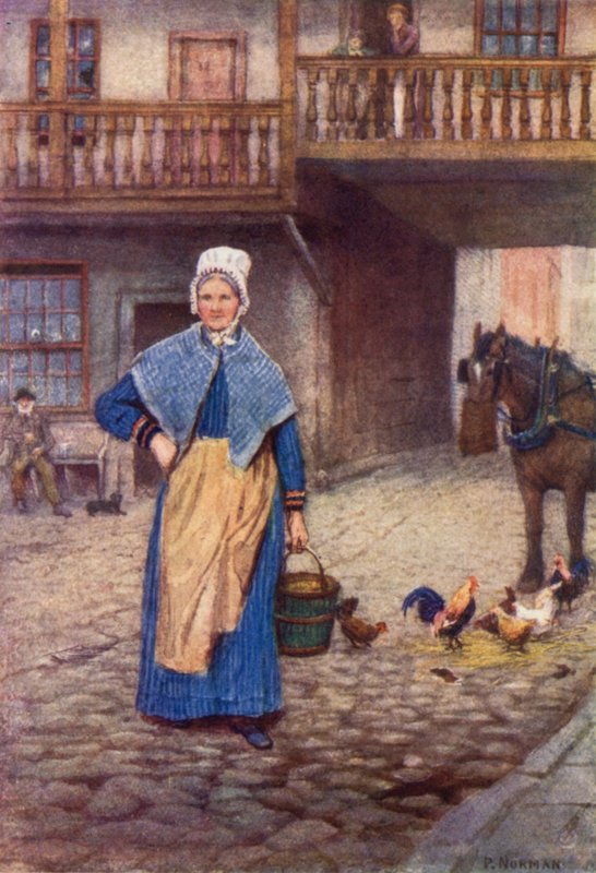 Reminiscência de Oxford Arms Inn, Warwick Lane, 1875 de Philip Norman