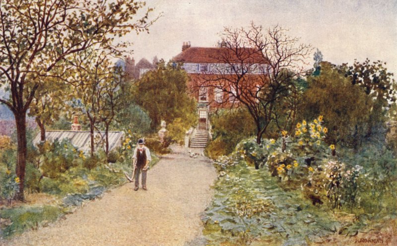Casa de Scarsdale, Lane de Wrights, Kensington, 1892 de Philip Norman