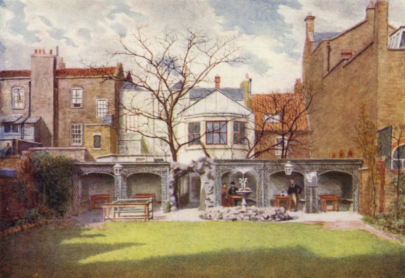 Six Bells Tavern e Bowling Green, Chelsea, 1900 de Philip Norman