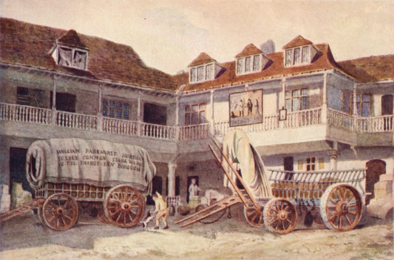 Tabard Inn, Southwark, 1810 de Philip Norman