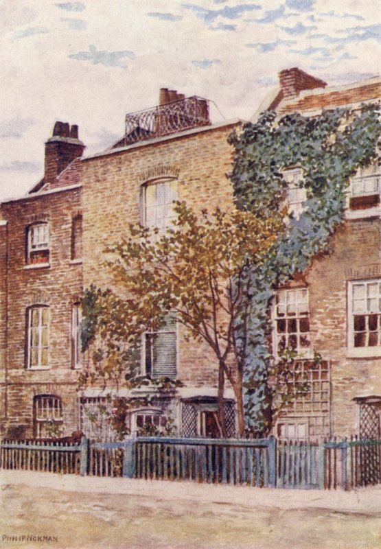 Turners House, Cheyne Walk, Chelsea, 1887 de Philip Norman